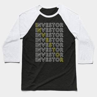 Investor art work Baseball T-Shirt